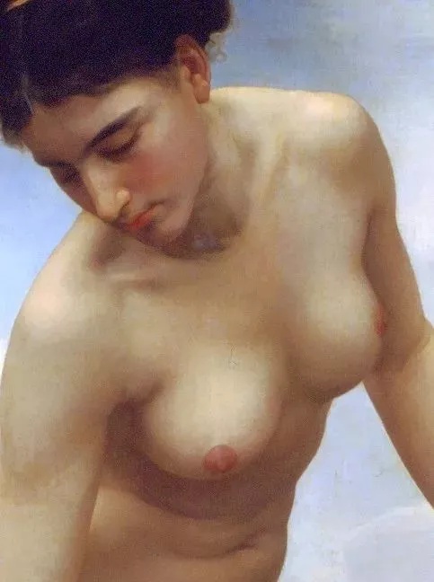 威廉·阿道夫·布格罗《The Bather》（沐浴者）