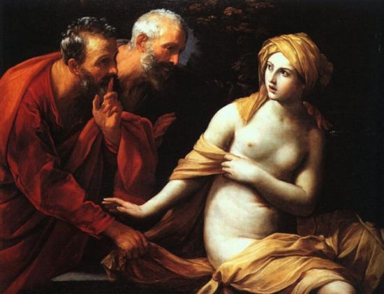 圭多·雷尼《Susanna And The Elders》（苏珊娜与长老）