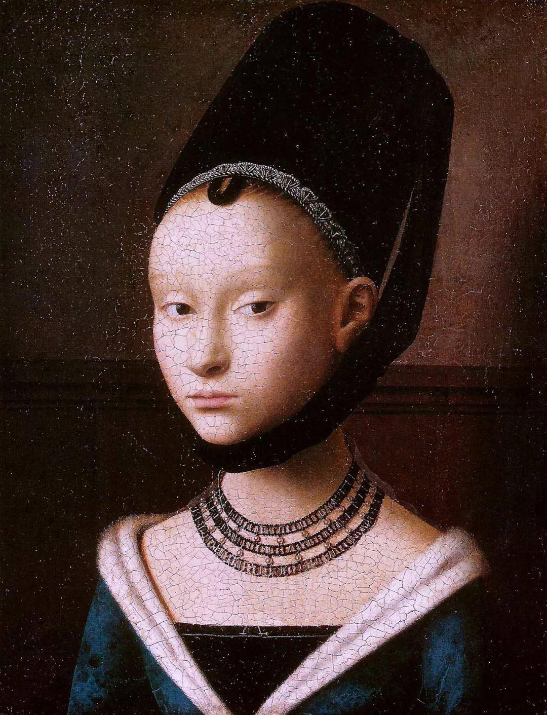彼得鲁斯·克里斯蒂《Portrait of A Young Girl》(年轻女人