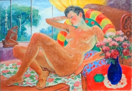 潘玉良，“窗前女人体”