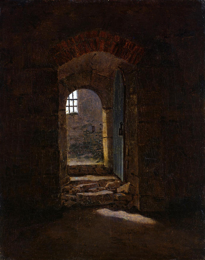 卡斯帕·大卫·弗里德里希《Doorway in Meissen》迈森之门