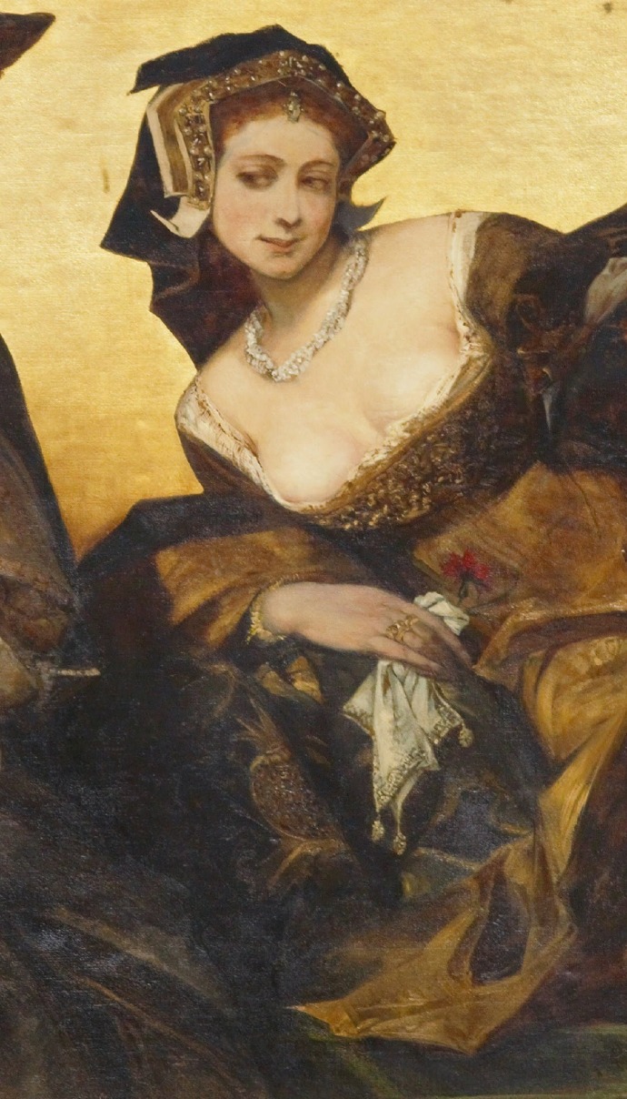 Hans Holbein（壁画片段）， by Hans Makart