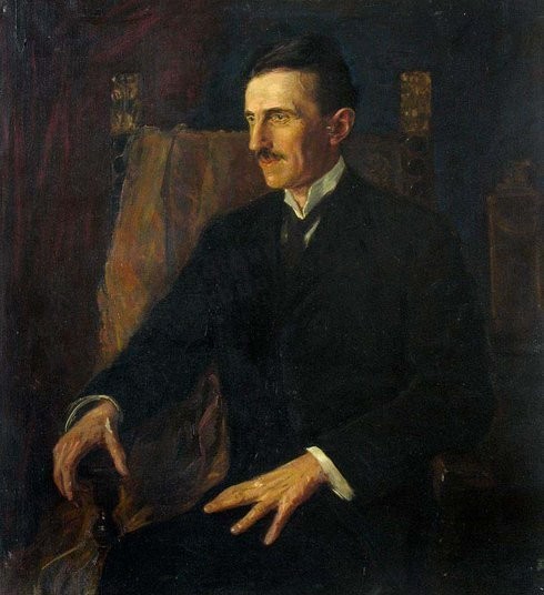 Vilma Lwoff Parlaghy《Blue Portrait of Ni