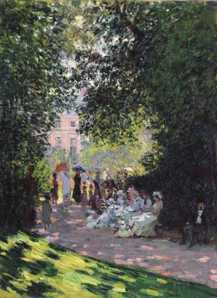 莫奈 《蒙索公园》 The Parc Monceau
