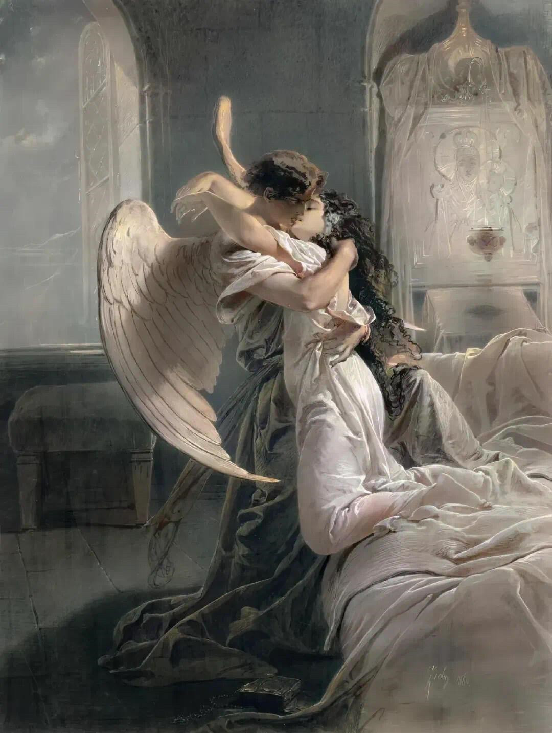 Mihály Zichy《浪漫邂逅》