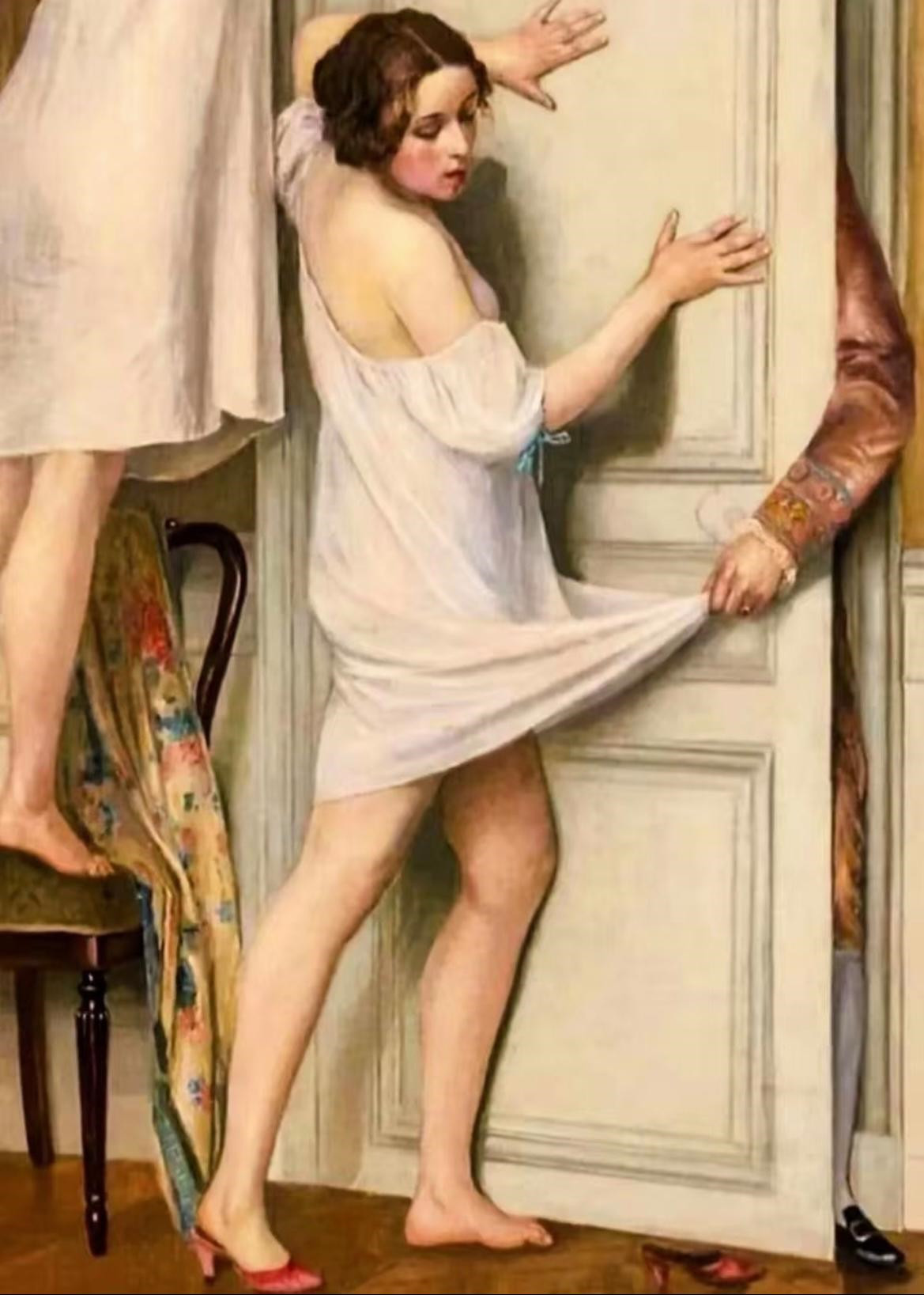 名画局部看