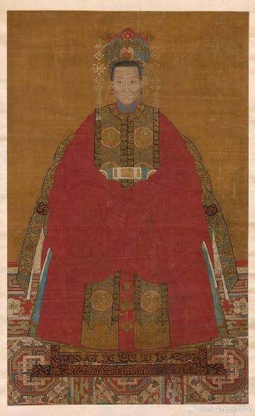 波兰华沙国家博物馆收藏的部分明代画像和清代画像