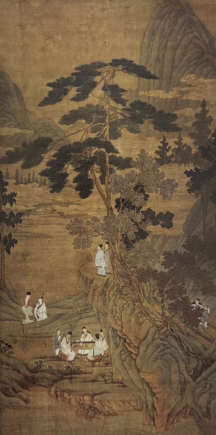 周臣《香山九老图》