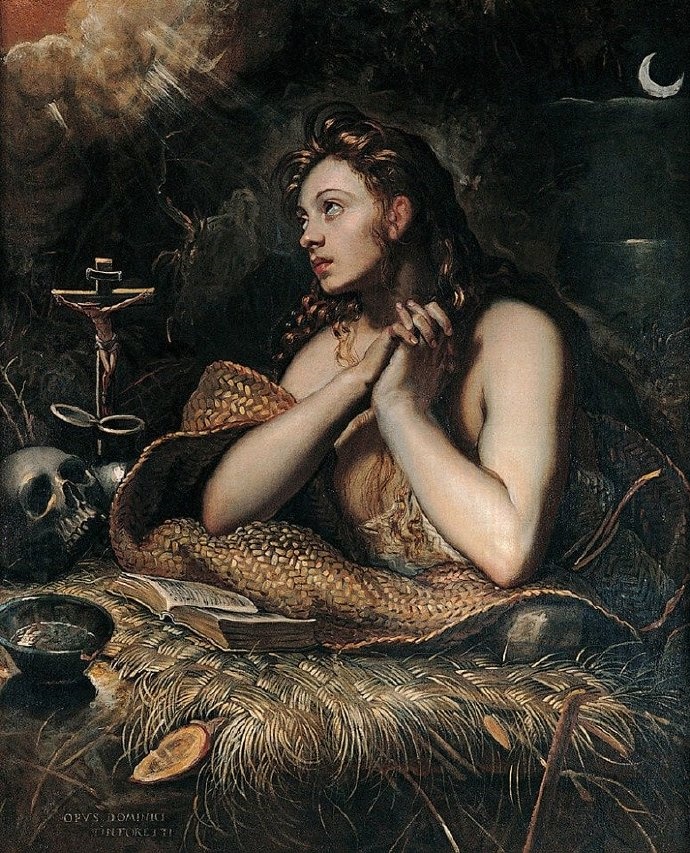 The Penitent Magdalene / 忏悔者抹大拉的玛利亚