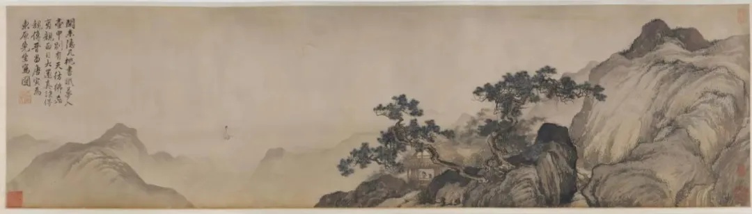 唐寅款《梦仙草堂图》卷