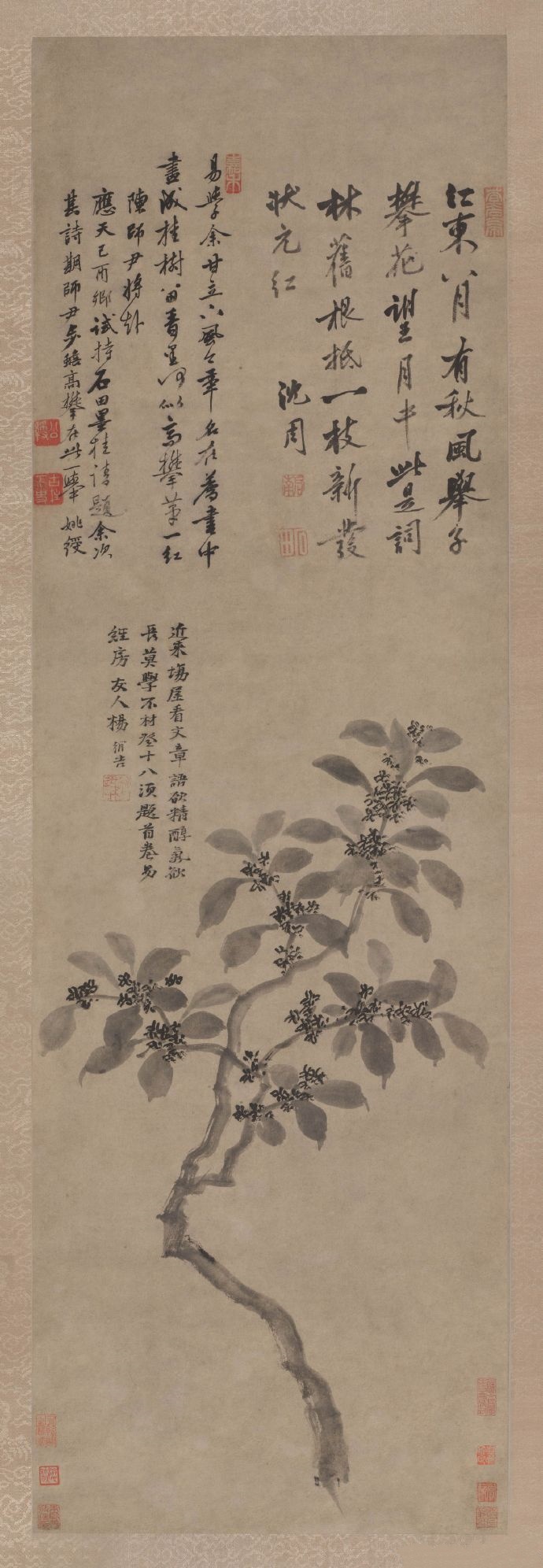 明 沈周 折桂图