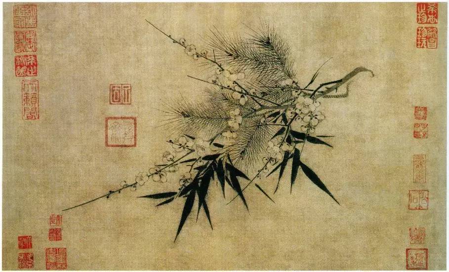 南宋画家赵孟坚作品欣赏