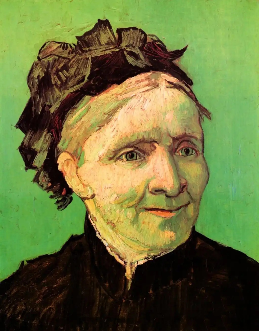 梵高《Portrait Of The Artist's Mother》《梵高母亲