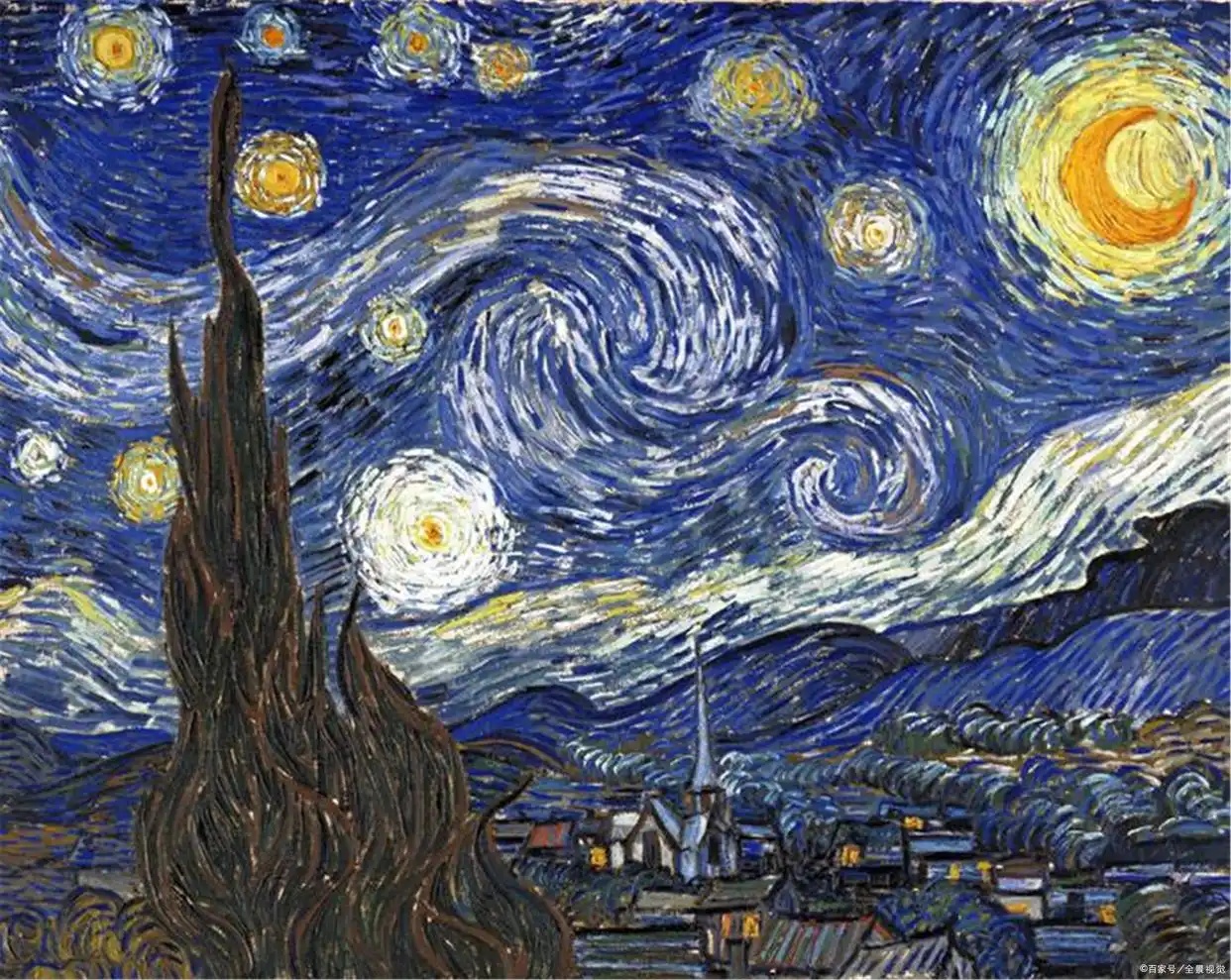 梵高《星空》赏析