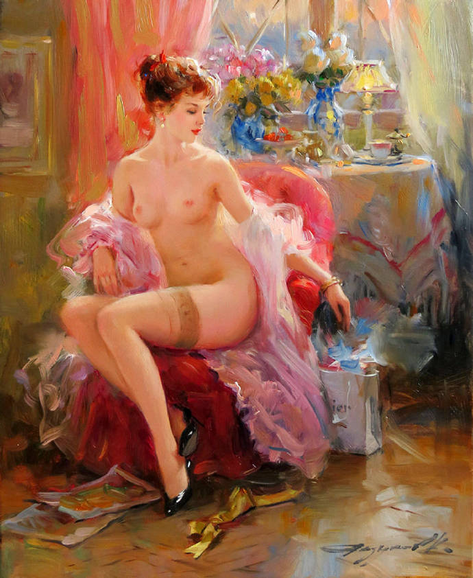 俄罗斯画家Konstantin Razumov作品
