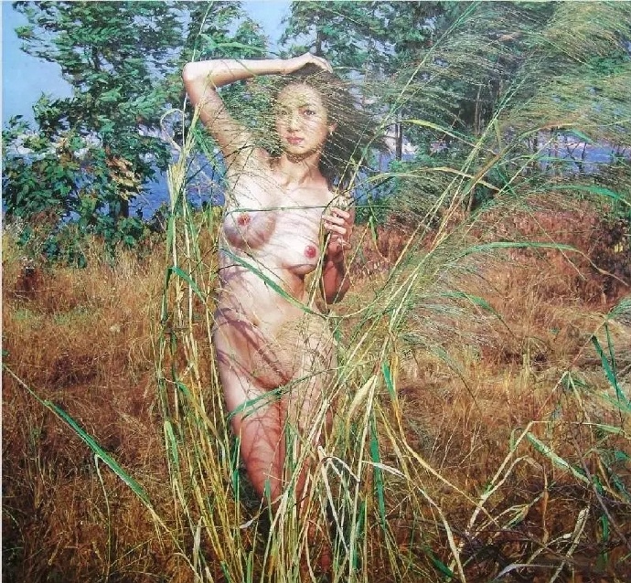 画家关则驹人物作品