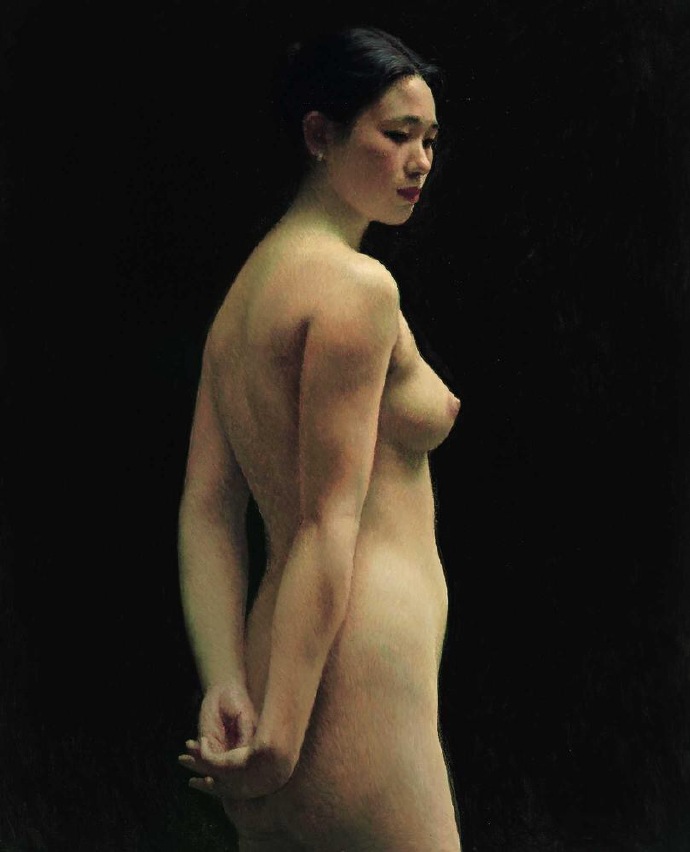靳尚谊美女作品欣赏