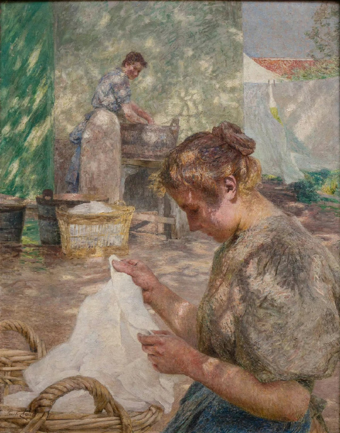 利时印象派画家埃米尔·克劳斯（Emile Claus，1849–1924）的作