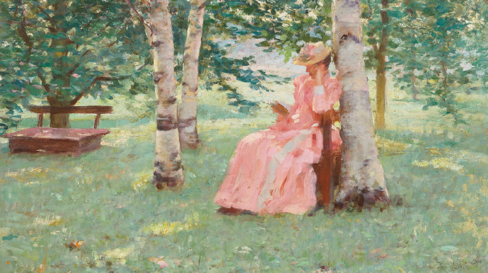 Robert Lewis Reid (1862-1929) Reverie，18