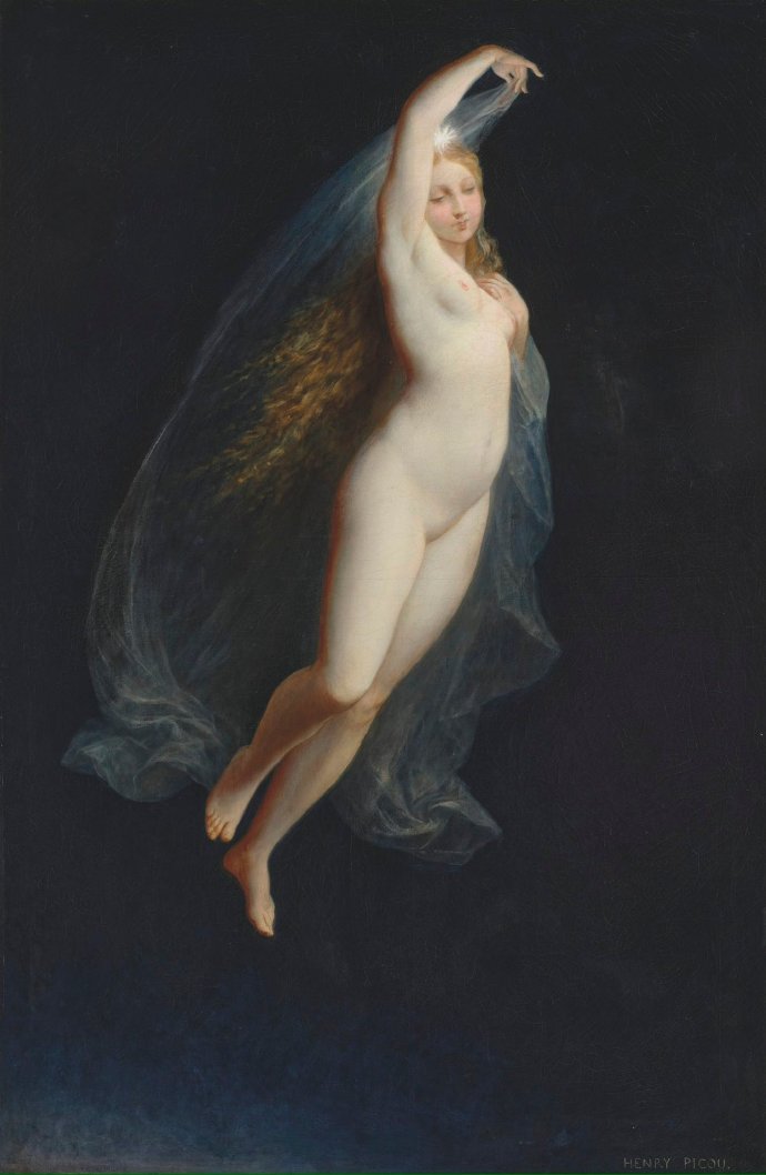 Henri Pierre Picou，《晚星》 ​&