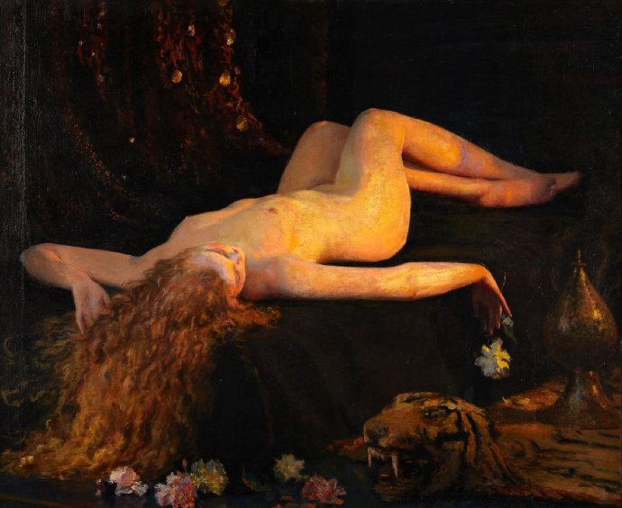 Ernest Lee Major《The Shower of Gold，Dana