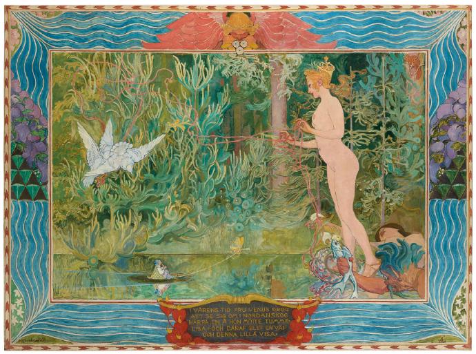 Carl Larsson (Sweden, 1853-1919) Venus o