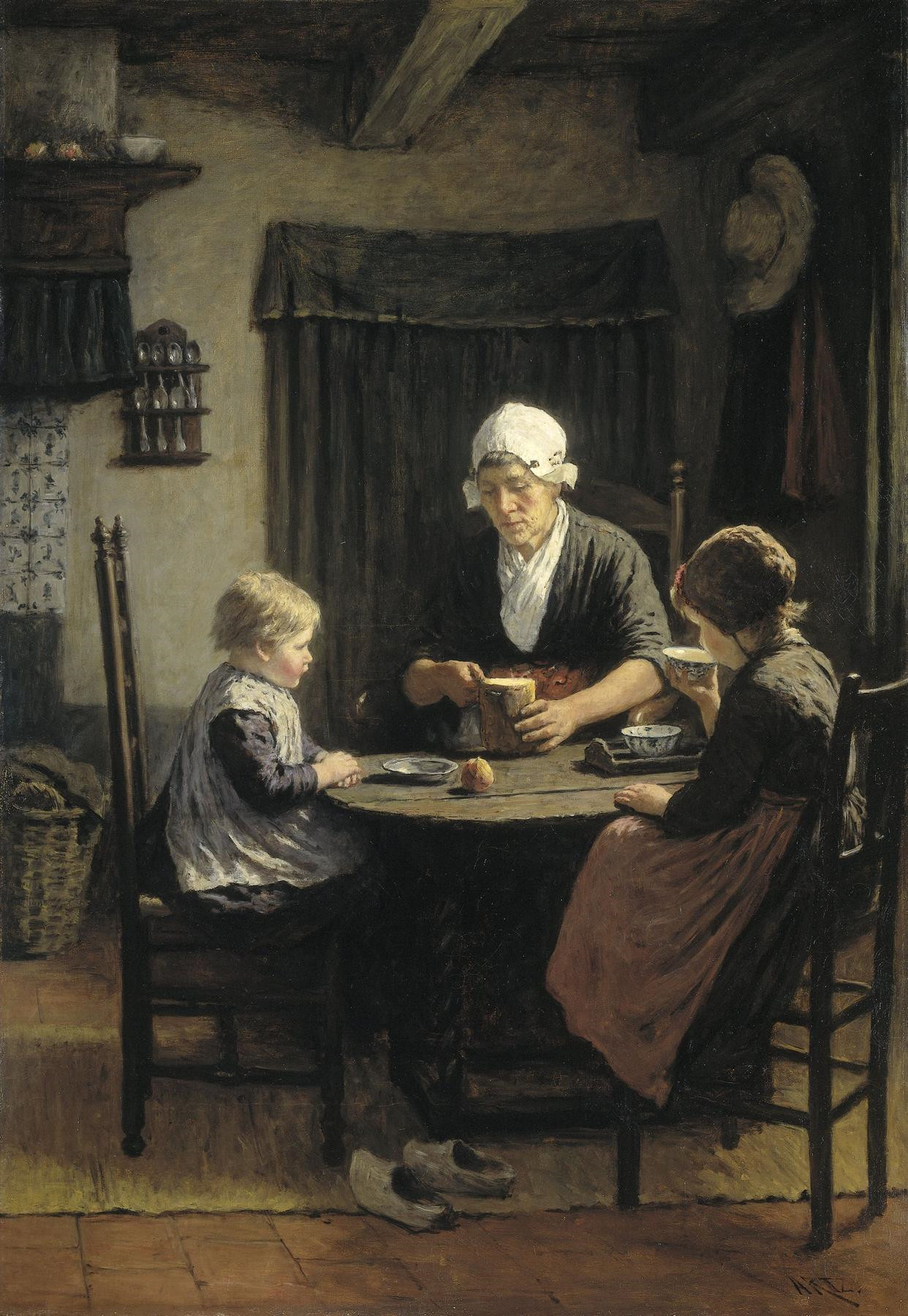 David Adolph Constant Artz《At Grandmothe