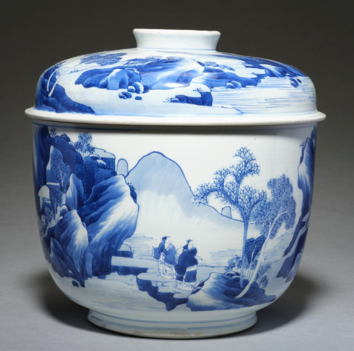 青花瓷经典纹饰介绍：山水纹