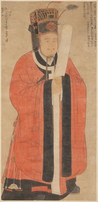 旧金山亚博馆里的中国人物画