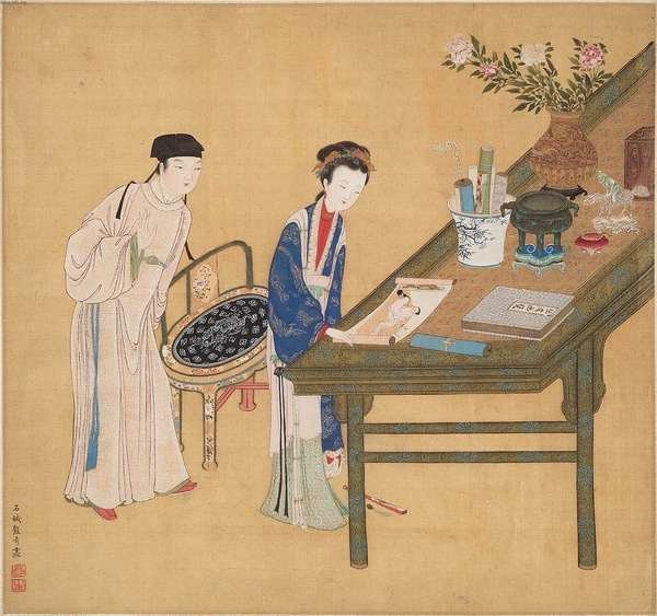 春宫画中的古代家具之二