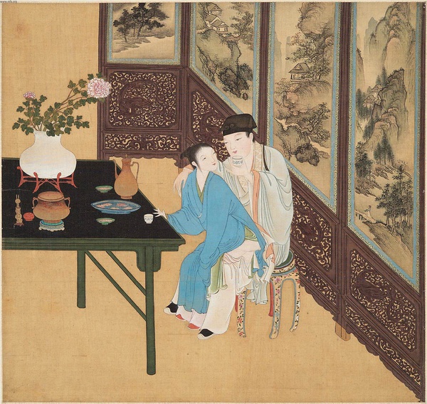 春宫画中的古代家具之三