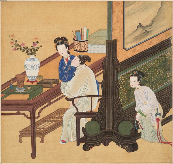 春宫画中的古代家具之四
