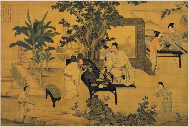 明中叶人物画四家之一 杜堇玩古图及画选