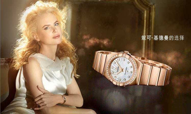 妮可·基德曼OMEGE手表广告