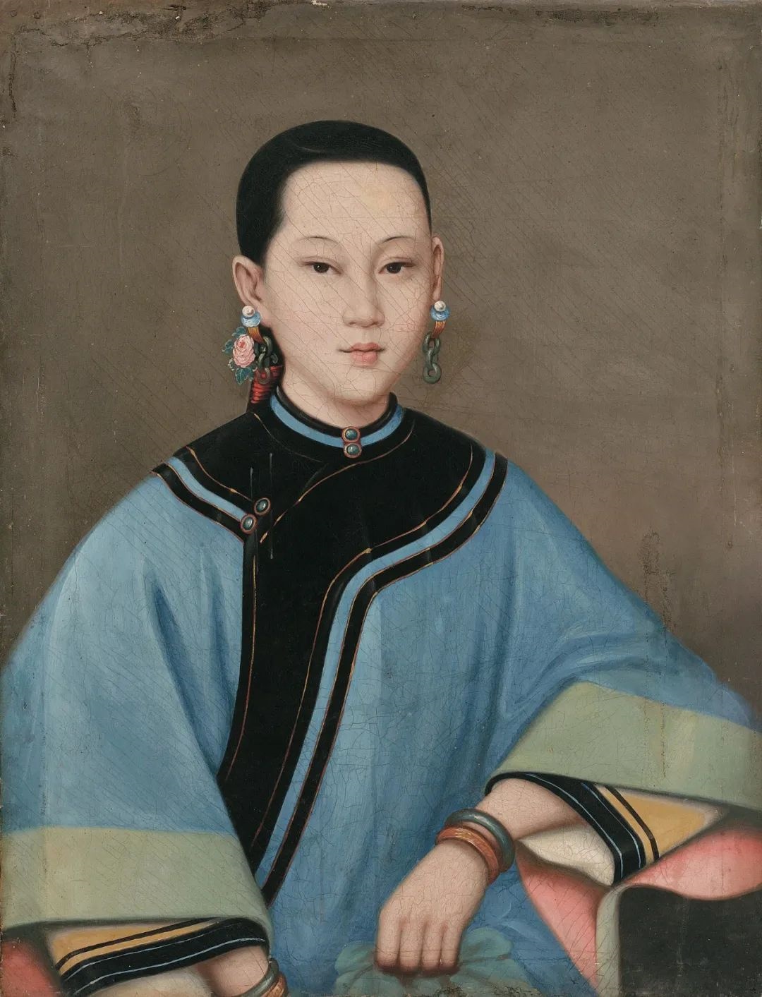 刘晶晶讲中国美术馆馆藏油画《仕女肖像（蓝衣）》